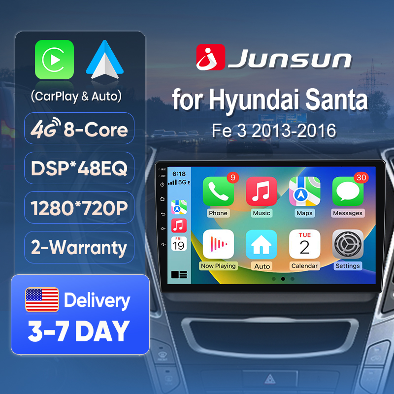 Japanese Lifestyle Hindi - วิทยุติดรถยนต์ Junsun AI Voice พร้อมระบบ CarPlay