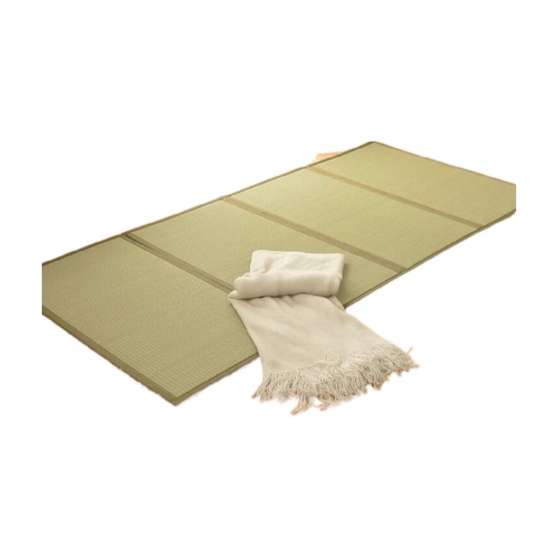 Tatami Mat Rush - เสื่อโยคะพับได้ ทำจากฟาง ยี่ห้อ Damedai แบบ 4