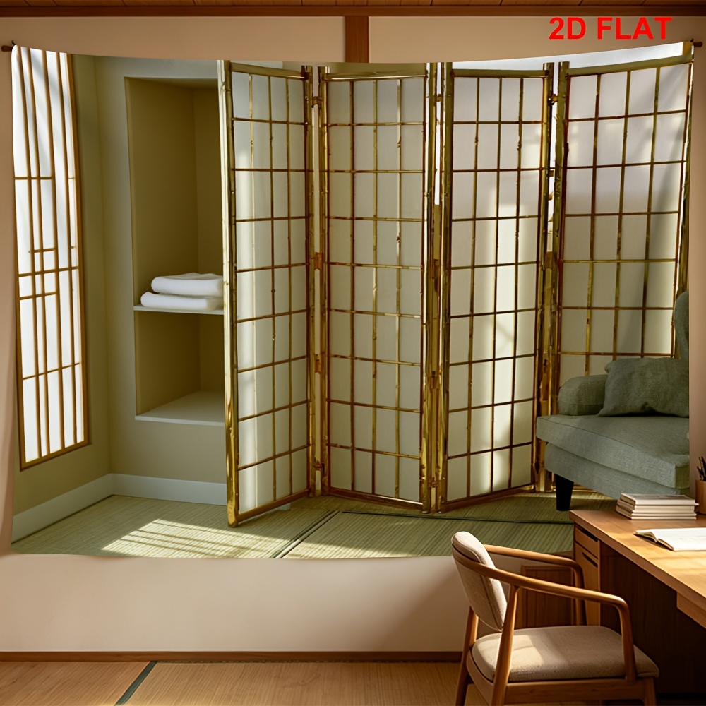 ฉากกั้นห้องแบบพับได้สไตล์โชจิญ - Shoji Screen Divider บทวิจารณ์และราคา