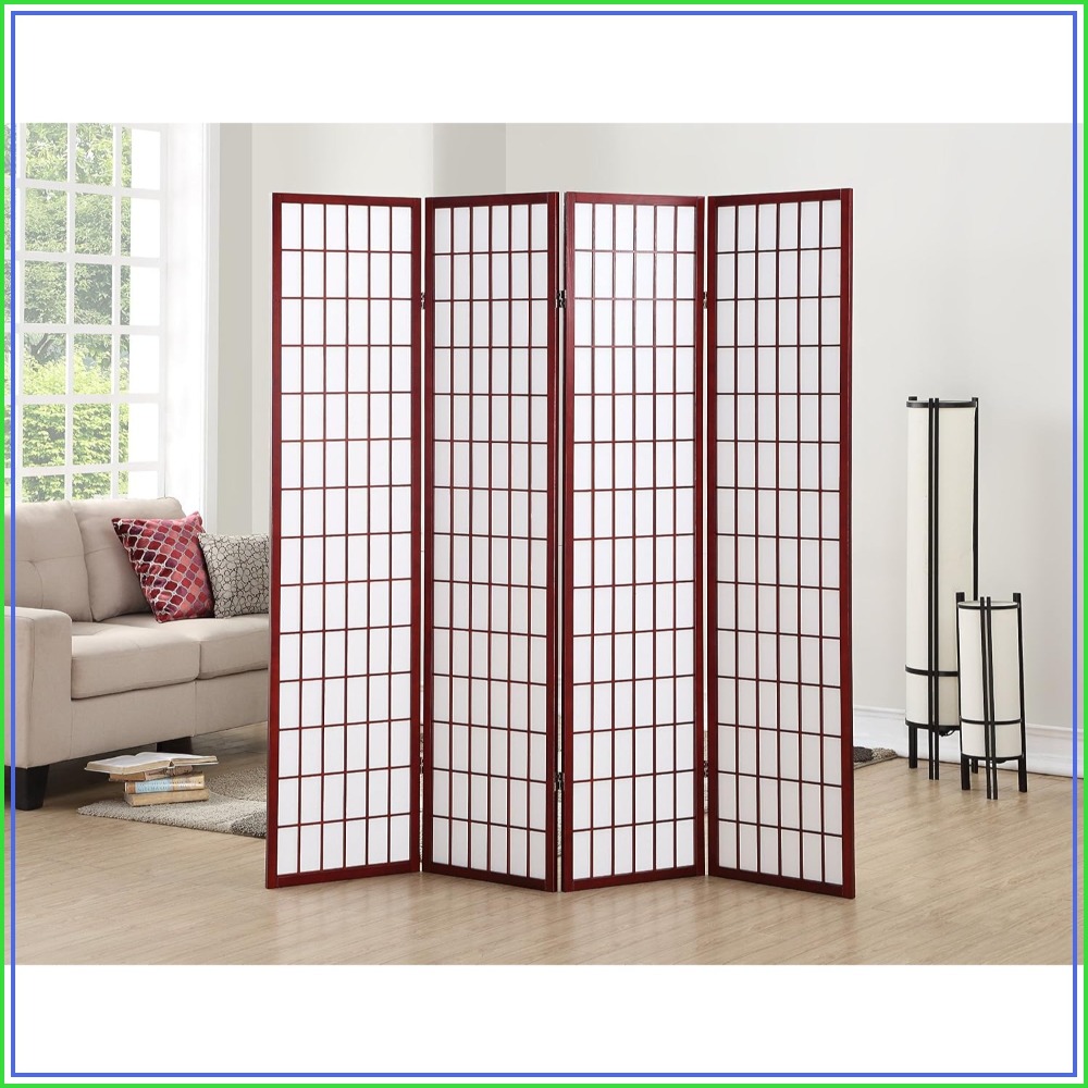 ฉากกั้นห้องโอเรียนทัลโชจิ 4 แผ - Shoji Screen Divider บทวิจารณ์และราคา
