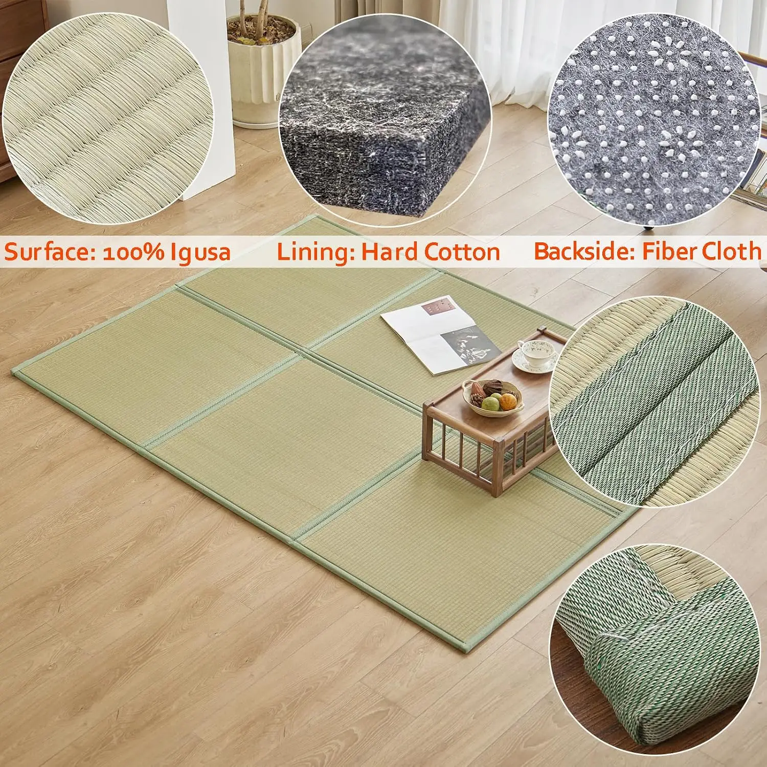 สินค้าขายดี: เสื่อทาทามิปูพื้น - Tatami Mat Rush บทวิจารณ์และราคา