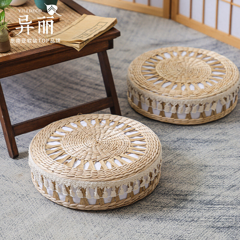 เบาะรองนั่งทรงกลมสไตล์ทาทามิ ท - Tatami Mat Rush บทวิจารณ์และราคา