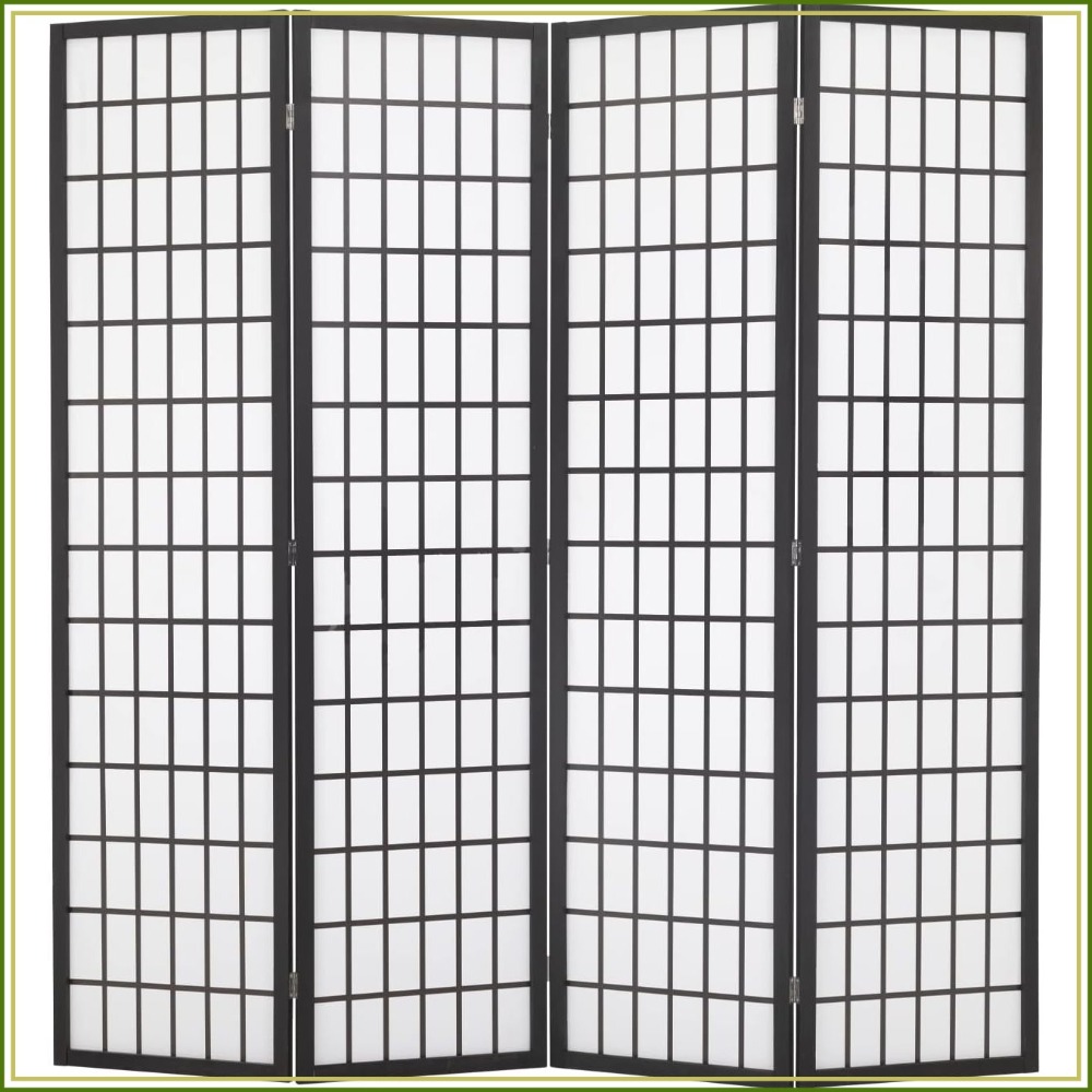 ฉากกั้นห้องโชจิ 4 แผง สูง 6 ฟุ - Shoji Screen Divider บทวิจารณ์และราคา